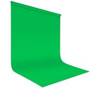 HOTUT Sfondo Fotografico Verde,1,5×2m Sfondo Foto Video Resistente alle Rughe,Professionale Fondale Fotografico Pieghevole Lavabile per Studio Fotografia,Foto,Riunioni Online,Video Brevi