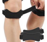 HOTUT Tutore Ginocchio Rotula,Ginocchiera Rotulea Regolabile,Fascia Ginocchio Menisco con Cuscino Morbido,Supporto Sottorotuleo per Escursionismo,Calcio,Basket,Corsa,Tennis,Pallavolo e Squat
