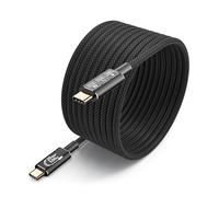 HOTUTUKI cavo usb type-c video 5 metri,20 Gbps lungo Cavo type-c 3.2 Gen2,100W 20V/5A Cavo Tipo C Ricarica Rapida, Trasmissione Video 4K @ 60Hz Per Tablet, Telefoni Cellulari, Monitor .usb c 5m