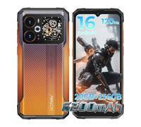HOTWAV Cyber 18 Rugged Smartphone Android 16-20GB+256GB/1TB TF/Octa-core Telefono Indistruttibile Cellulare Robusto, 6200mAh 6.75" 120Hz 64MP+16MP, Gemini AI, NFC/Face ID/OTG/GPS/Dual SIM 4G