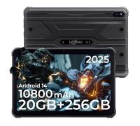 HOTWAV R10 Pro Tablet Rugged Android 14, 10.1 Pollici Tablet Robusto | 10800mAh Tablets Impermeabile 20GB+256GB/1TB TF Tablets 13MP+5MP Octa-Core IP68 Dual SIM 4G-LTE/5G WiFi/Face ID/GPS/OTG