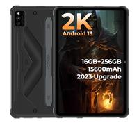 HOTWAV R6 Ultra 2023 New 10.4 inch 2K Rugged Tablet Android 13,15600mAh 16GB+256GB (SD Up to 2TB) Outdoor Tablet,16MP+16MP, Octa-Core 4G Dual SIM 5G WiFi,IP68 Waterproof Tablet GPS OTG BT5.0