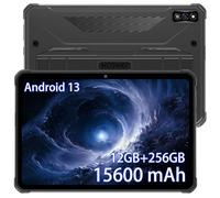 HOTWAV R7 Rugged Tablet 10.1 pollici, 15600mAh 12GB+256GB (TF 2TB) Android 13 Tablets Robusto Octa-core Tablet in Offerta, IP68/69K Giroscopio,16MP Fotocamera,4G LTE/5G WIFI/GPS