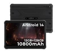 HOTWAV R8 Outdoor Tablet, 12 GB RAM + 128 GB ROM, 10.1" HD+, batteria 10800 mAh Tablet Android 14, fotocamera 13 MP, Dual SIM 4G/5G/ IP68/IP69K