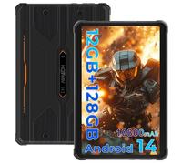 HOTWAV R8 Rugged Tablet 10.1 pollici Android 14 Tablet PC Robusto | 10800mAh Tablet 12GB+128GB 1TB Espandibile IP68/69K Tablet Impermeabile 13MP 4G Dual SIM 5G WiFi Face ID/OTG/GPS