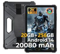HOTWAV R9 Pro 2025 4G Rugged Tablet 11 Pollici FHD+, 20GB+256GB+2TB, 20080mAh Rugged Smartphone Android 14, 64MP+16MP, 2 Altoparlanti, IP68 Tablet Impermeabile, 4G LTE + 5G WIFI, OTG,GPS,Type C,WIFI 5