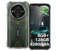HOTWAV T7S 2025 Smartphone Rugged, 8GB+128GB (2TB Espandibile) Telefono Indistruttibile 6,52"HD+, 6280mAh 21MP Cellulare Antiurto Android 13 4G Dual SIM Rugged phone IP68IP69K OTG GPS Misura Altezza