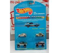 HOTWHEELS 1/87 MINI AUTO CROMATE COLLEZIONE N° 1 MATTEL 1989