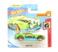 Hotwheels Rally Gatto Hw Daredevils Verde 5/5 Piccolo Scheda 1 64 Scala Sealed