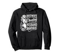 Hotwife la sua non barare se mio marito orologi swinger Felpa con Cappuccio