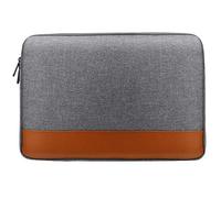 HotYou Resistente all'Acqua Panno Oxford + PU Custodia Borsa Cover Compatibile 14 Pollici Computer Portatile,Grigio