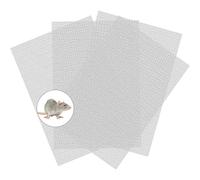 Houdao 4 Pezzi Rete Metallica Maglia Piccola Rete Acciaio Inox 210x300mm Rete Metallica Fine per Filtro di Ventilazione Fai da Te Finestre e Giardino di Sicurezza