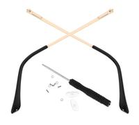 HOUDERCO 1 Paio Bracci Occhiali Ricambio in Metallo Struttura Semplice e Molle, per Riparazione e Sostituzione Templi di Occhiali da Sole