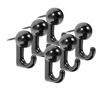 HOUDERCO 20 pezzi Ganci da Muro Push Pin Decorativi Resistenti e Compatti per Appendere Foto Note e Documenti e Scuola
