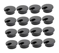 HOUDERCO 30pezzi Tappo Passacavi in Resistente Per Scrivania Organizzatore Di Cavi e Fili Copriforo Per Cavi Per Uffici e Studi Facile Installazione e Utilizzo