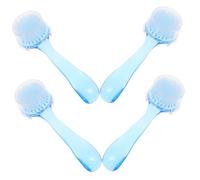 HOUDERCO 4pezzi Spazzolino Per Unghie Spazzola Manicure Per Pulizia Unghie e Viso Di Pennelli Per Bellezza Resistente e Leggero Per Uomini Donne e Adolescenti