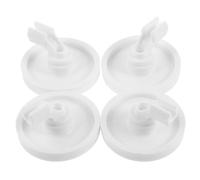 HOUDERCO 4pezzi Supporto Per Ruote Di Lavastoviglie Accessori Per Riparazione Cesto Inferiore Stabilità e Durata Per Elettrodomestici