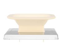 HOUDERCO Accessorio per Tritacarne in Plastica Beige Resistente e Facile da Pulire, Set 1 Pezzo per Cucina Domestica e Professionale