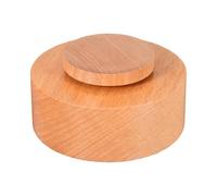 HOUDERCO Base Supporto Girevole per Costruzione Robusta in Legno e Melodia Incantevole per Fai-da-Te e Decorazione Casa