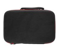 HOUDERCO Borsa Nera Piccola per Macchina Fotografica con Organizzazione Individuale in Eva e Tessuto Oxford con Manico per Viaggio e Uso Quotidiano