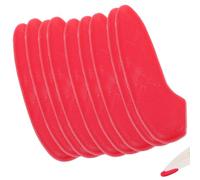 HOUDERCO Coperture Protettive per Protezione e Stoccaggio 30 per Punte di Coltelli in Plastica Rossa degli Utensili da e Piccoli Cutter