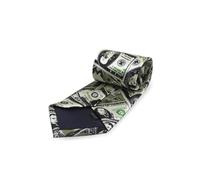 HOUDERCO Cravatta Stampata Dollari, Cravatta da Uomo per Prestigiatore