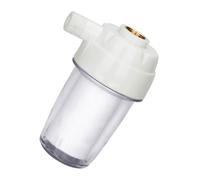 HOUDERCO Filtro Acqua Preingresso per Doccia e Bagno Bianco 1 Pezzo | Pet e Pp, Rame Integrato, Antiscivolo, Protegge gli Apparecchi Dall’acqua, Uso Domestico