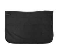 HOUDERCO Grembiule da Parrucchiere in Poliestere e Nailon Nero e Design Multipocket con Cintura Regolabile per Organizzazione Strumenti in Saloni Professionali