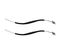 HOUDERCO Incastonatore di Anima per Violoncello 2 Pezzi Curvato in Metallo per Uso Professionale in Laboratorio Strumenti a Corda