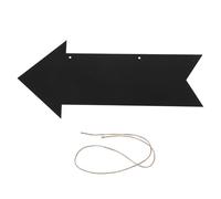 HOUDERCO Lavagna Direzionale Bifacciale in Acrilico Freccia, Cartello da Parete per Matrimoni, Feste e Uffici, Lavagnetta da Appendere per Segnaletica e Decorazioni