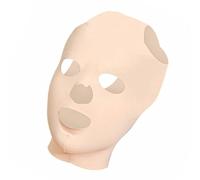 HOUDERCO Maschera Viso Elasticizzata Regolabile per Donna in Nylon e Spandex 50% Design Ergonomico per Sollevamento e Rassodamento della Pelle Durante Sonno