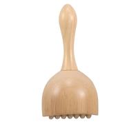 HOUDERCO Massaggiatore Coppette Legno Per Corpo e Viso Strumento Per Massaggio Manuale Rilassamento Muscolare e Rimodellamento Fisico Inclusa Funzione Di Integrata Design Ergonomico e