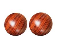 HOUDERCO Palline da Massaggio per Mani in Palissandro 5 Cm Set 2 Pezzi per Esercizi Manuali e Alleviamento Tensione Muscolare Uso Fisioterapia e Rilassamento