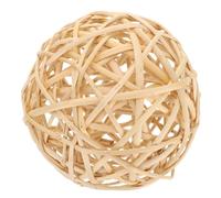 HOUDERCO Palline di Rattan 15 CM Sfere Intrecciate in Vimini per Decorazioni per Feste Estive e Ornamenti per Casa e Giardino