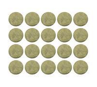 HOUDERCO Patch Occhi Riutilizzabili e Feste di Halloween 20 Pezzi in Pietra di Jade per Estensione Ciglia Colla Lunga Durata per Matrimonio