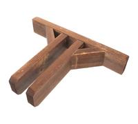 HOUDERCO Piedini per Recinzione da Giardino in Legno Base di Supporto per Pannelli Divisori Esterni e Paravento da Esterno