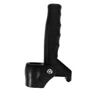 HOUDERCO Pomello Ergonomico per Bastone da Passeggio in Plastica Nera, Manico Rimovibile e Facile da Pulire, Adatto a Bastoni Diametro 22mm, per Persone Problemi di Mobilità