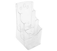 HOUDERCO Porta Carte da Scaffale Trasparente per Lotteria Cartella Portadocumenti e Stand di Opuscoli, per Esposizioni Commerciali