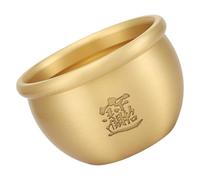 HOUDERCO Posacenere in Rame Creativo a Forma di Cornucopia, Decorazione Pratica la Casa in Colore Oro, come Regalo per Ringraziamento