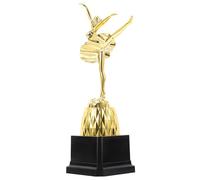 HOUDERCO Premio Riconoscimento Oro Balletto in Plastica Resistente di Danza e Souvenir, Non Si Scolorisce né Si Rompe Facilmente per Donne per Competizioni