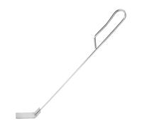 HOUDERCO Rastrello Kamado Joe e Resistente alle Alte Temperature Cenere in Acciaio Inossidabile 46cm Gancio Charcoal Smoker e Stufa a Legna