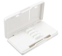 HOUDERCO Scatola Porta Ance per Musicisti Design Semplice e Professionale in Plastica Bianca 6 Scomparti, Portatile e Protettiva Contro L'umidità per Oboe
