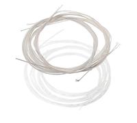 HOUDERCO Set di Corde Accessorio Professionale per Oud in Lega di Rame Placcata Argento e Nailon, 10 Corde Facili da Installare Accordatura Stabile Completo