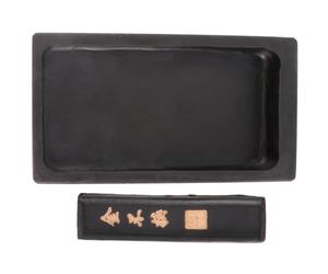 HOUDERCO Set di Rettangolare per Studenti e Insegnanti Facile da Trasportare e Lavabile per Inchiostro da Calligrafia Cinese in Ambienti di Studio