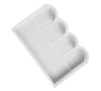 HOUDERCO Stampo in Plastica per Recinzione e Cordoli in Cemento, Stampo Fai da Te per Giardino, Adatto a Bordure di Cortile e Spazi Esterni