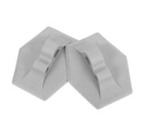 HOUDERCO Supporto Motore per Gommone e Kayak 2 Pezzi Staffa di Fissaggio Motore Esagonale Resistente alle Intemperie Clip di Montaggio Rapido per Barche Gonfiabili e Sport Acquatici