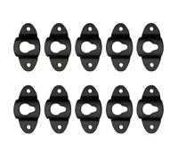 HOUDERCO Supporto per Altoparlante Sospeso in Ferro, Set da 10 Pezzi, Ganci da Parete per Staffe Casse Acustiche, Adatto a Oggetti Murali e Uso Domestico