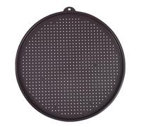 HOUDERCO Tappetino da Forno in Silicone Rotondo Resistente al Calore Design Forato Antiaderente per Pizza e Biscotti in Cucina e Pasticceria
