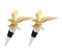 HOUDERCO Tappo per Set 2 in Lega di Zinco a Forma di e Protettivo, Facile da Inserire e Rimuovere, per Feste