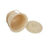 HOUDERCO Urinale Portatile Con Coperchio e Manico Vasino Per Donne Uomini Ragazzo Ragazza e Anziani Per Casa e Viaggi Design Versatile e Capiente Per Comfort e Pulizia